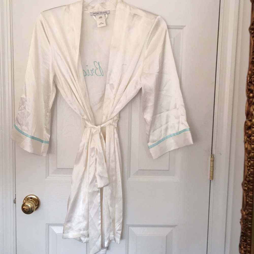 The Bride Silk-Like Robe